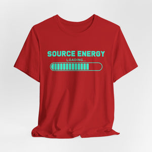 Source Energy Loading... t-shirt - Zenfull Heart self love and healing affirmation apparel