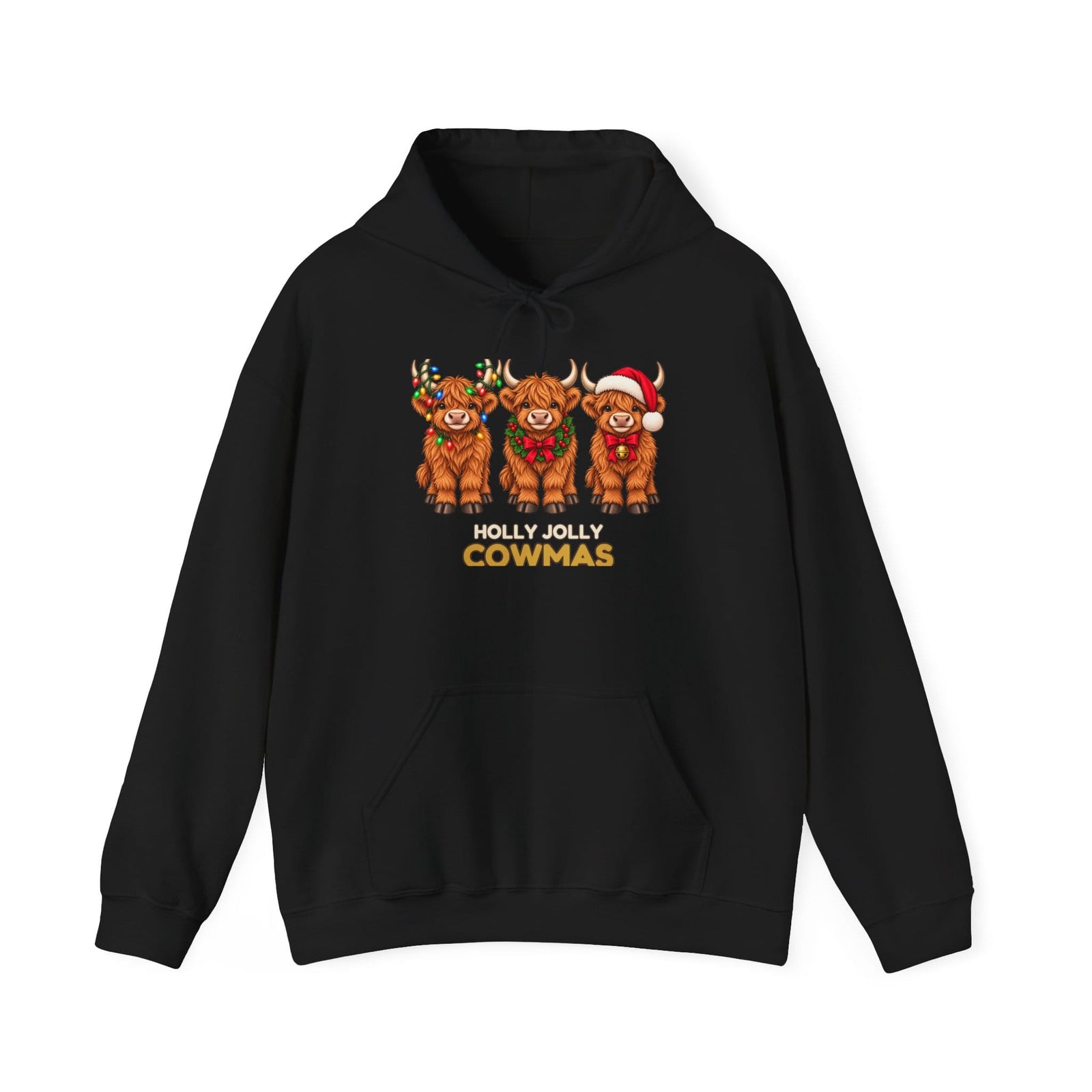 Holly Jolly Cowmas | Hoodie
