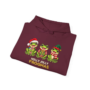 Holly Jolly Frogmas | Hoodie
