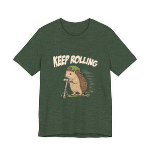 Keep Rolling | Hedgehog | Deluxe Tee