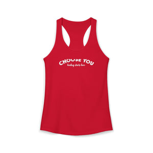 Choose You tank top - Zenfull Heart self love and healing affirmation apparel