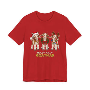 Holly Jolly Goatmas | Deluxe Tee