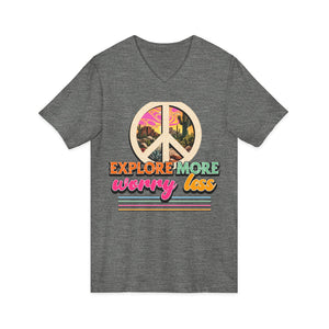 Explore More Worry Less | V-Neck
