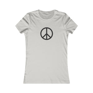 Classic Peace Sign | Light Colours | Women's Tee