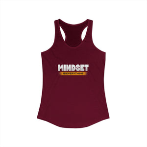 Mindset Is Everything tank top - Zenfull Heart self love and healing affirmation apparel