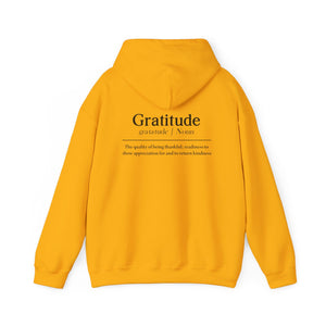 Grateful Everyday hoodie - Zenfull Heart self love and healing affirmation apparel