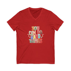 You Can Do Hard Things | V-Neck