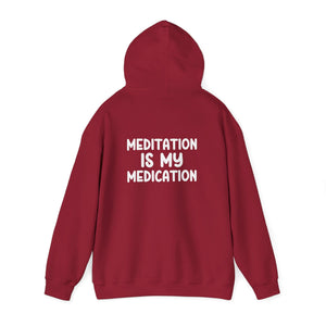 Highly Meditated hoodie - Zenfull Heart self love and healing affirmation apparel