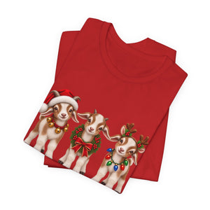 Holly Jolly Goatmas | Deluxe Tee