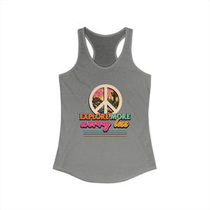 Explore More Worry Less | Racerback Tank