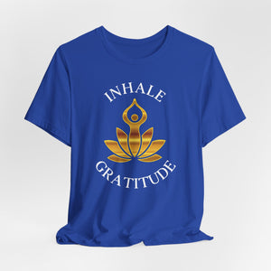 INHALE GRATITUDE | Deluxe Tee