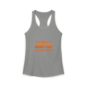 My Energy Is A Luxury Item | Racerback Tank