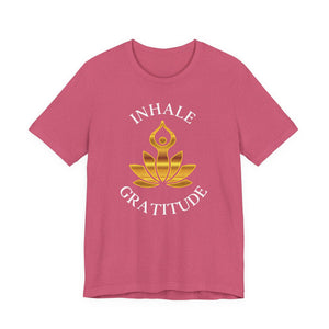 INHALE GRATITUDE | Deluxe Tee