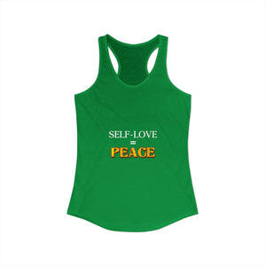 Self-Love = Peace | Racerback Tank