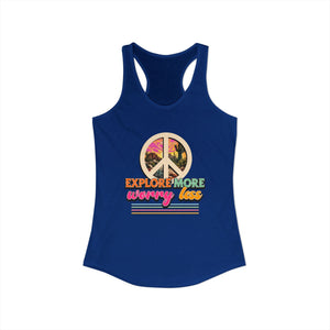 Explore More Worry Less | Racerback Tank