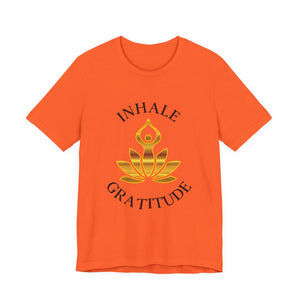 Inhale Gratitude | Deluxe Tee