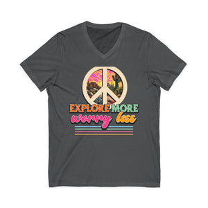 Explore More Worry Less | V-Neck