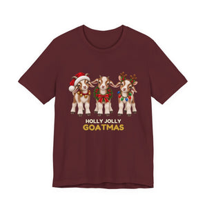 Holly Jolly Goatmas | Deluxe Tee
