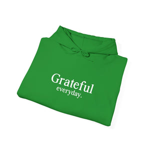 Grateful Everyday hoodie - Zenfull Heart self love and healing affirmation apparel