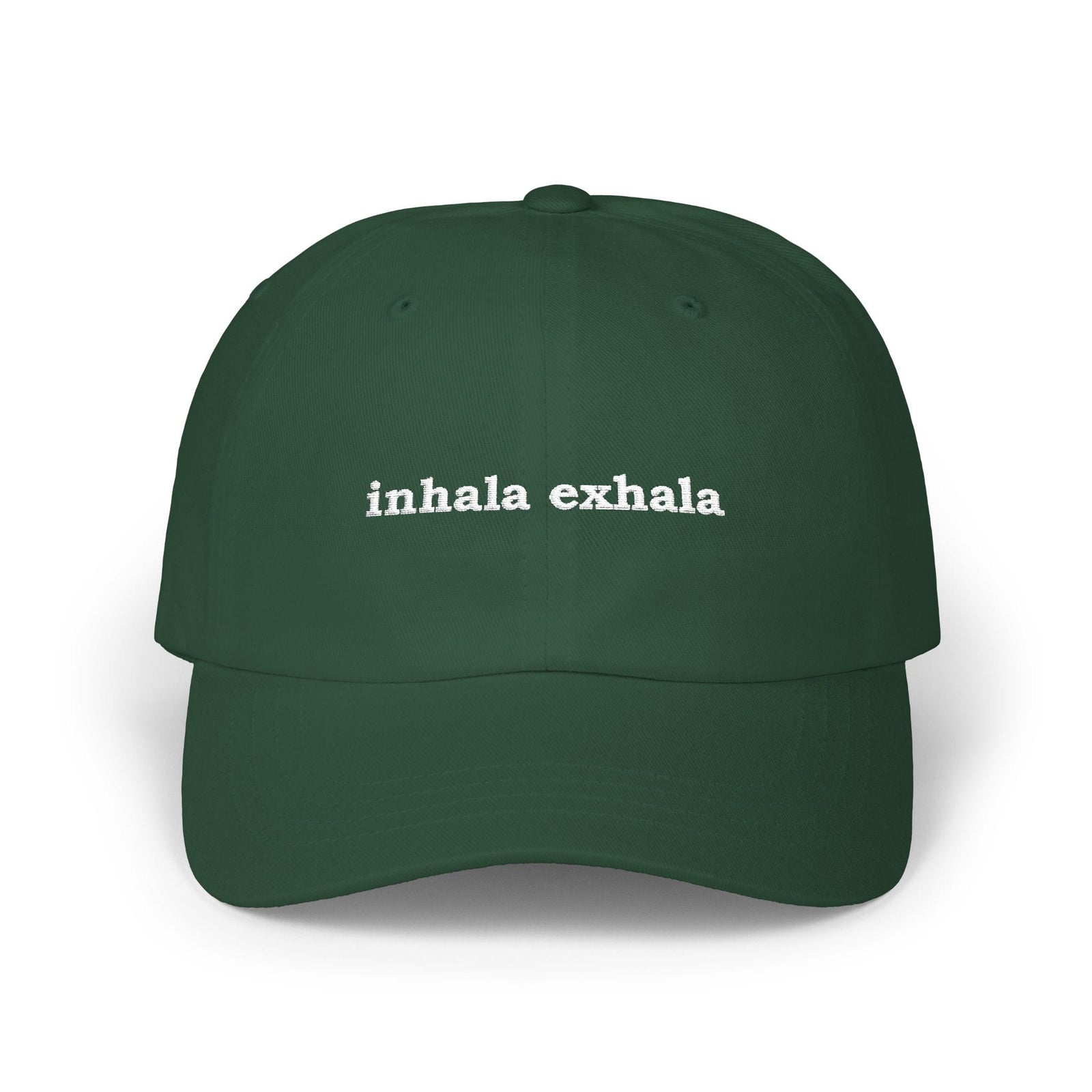 Inhala Exhala | Embroidered Dad Hat