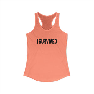 I Survived tank top - Zenfull Heart self love and healing affirmation apparel