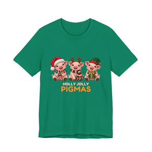 Holly Jolly Pigmas | Deluxe Tee