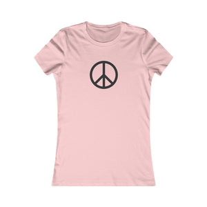 Classic Peace Sign | Light Colours | Women's Tee