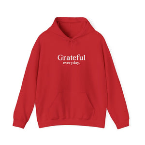 Grateful Everyday hoodie - Zenfull Heart self love and healing affirmation apparel