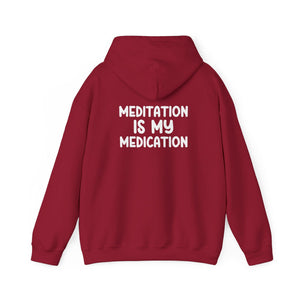 Highly Meditated hoodie - Zenfull Heart self love and healing affirmation apparel