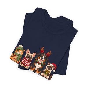 Holly Jolly Pawsmas | Deluxe Tee