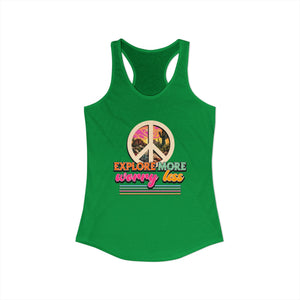 Explore More Worry Less | Racerback Tank