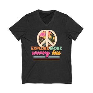 Explore More Worry Less | V-Neck