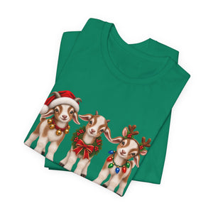 Holly Jolly Goatmas | Deluxe Tee