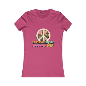 Explore More Worry Less | Women's Tee