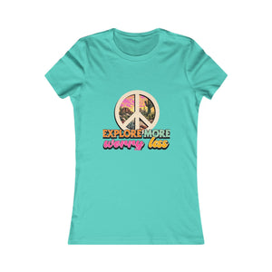 Explore More Worry Less | Women's Tee