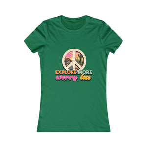Explore More Worry Less | Women's Tee