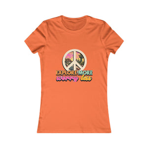 Explore More Worry Less | Women's Tee