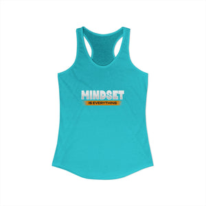 Mindset Is Everything tank top - Zenfull Heart self love and healing affirmation apparel