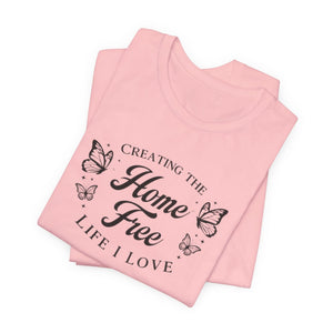 Home Free t-shirt - Zenfull Heart self love and healing affirmation apparel