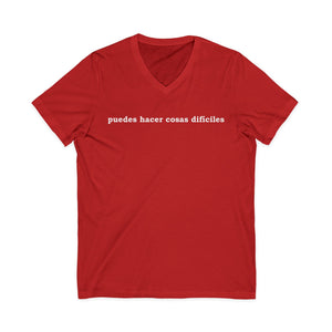 Puedes Hacer Cosas Difíciles | V-Neck