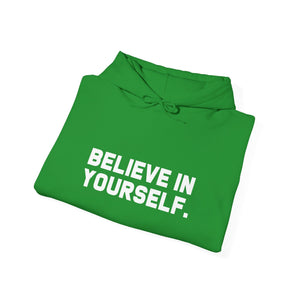 Believe In Yourself hoodie - Zenfull Heart self love and healing affirmation apparel