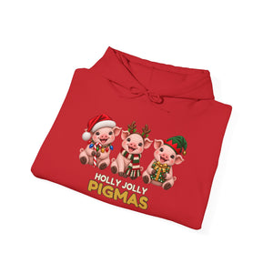 Holly Jolly Pigmas | Hoodie