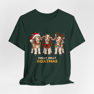 Holly Jolly Goatmas | Deluxe Tee
