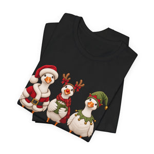 Holly Jolly Goosemas | Deluxe Tee