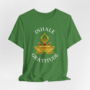INHALE GRATITUDE | Deluxe Tee