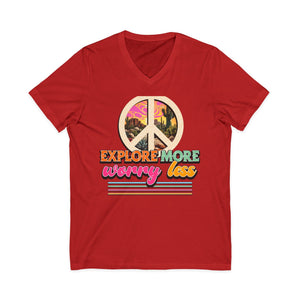 Explore More Worry Less | V-Neck