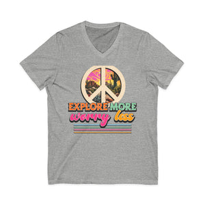 Explore More Worry Less | V-Neck