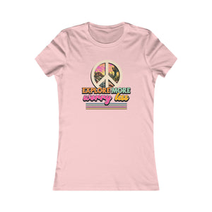 Explore More Worry Less women's t-shirt - Zenfull Heart self love and healing affirmation apparel