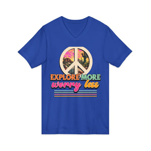 Explore More Worry Less | V-Neck
