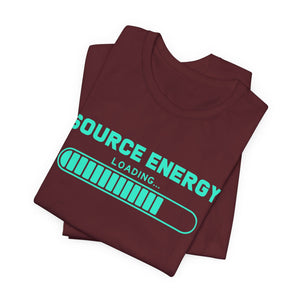 Source Energy Loading... t-shirt - Zenfull Heart self love and healing affirmation apparel